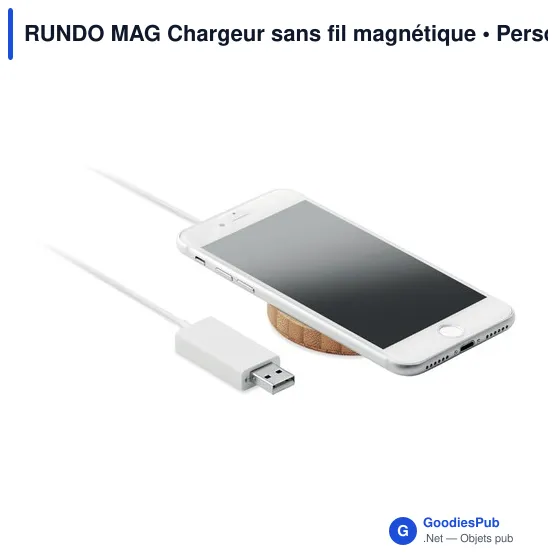 RUNDO MAG Chargeur sans fil magnétique - Image 4