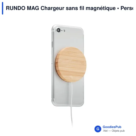 RUNDO MAG Chargeur sans fil magnétique - Image 5