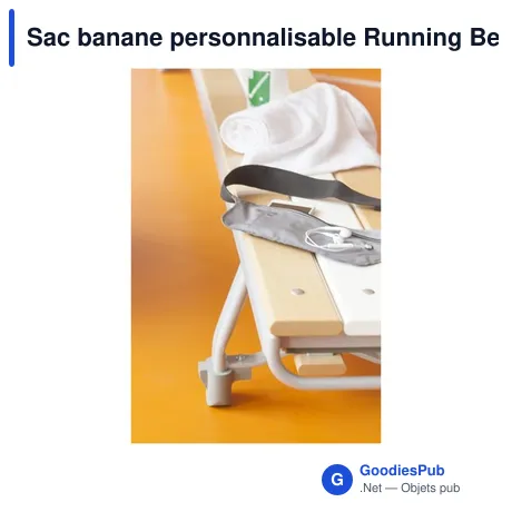 Sac banane personnalisable Running Belt pour logo d'entreprise