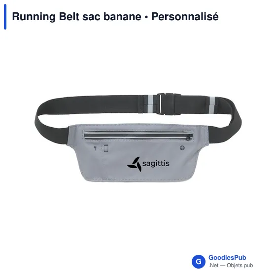 Sac banane personnalisable Running Belt pour logo d'entreprise - Image 3