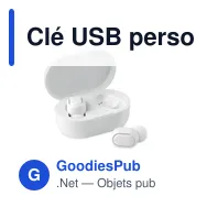 Clé USB personnalisable avec logo pour entreprises - Miniature 2