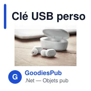 Clé USB personnalisable avec logo pour entreprises - Miniature 4