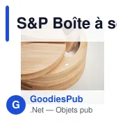 S&P Boîte à sel et poivre bambou - Miniature 4