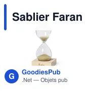 Sablier Faran - Miniature 1