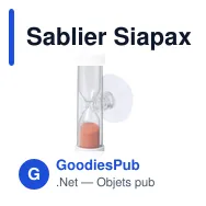 Sablier Siapax - Miniature 7
