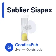 Sablier Siapax - Miniature 10
