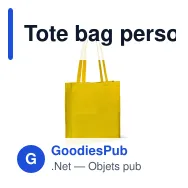 Tote bag personnalisable à soufflet en coton OEKO-TEX® 38x10x42 cm avec logo - Couleurs - Miniature 3