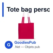 Tote bag personnalisable à soufflet en coton OEKO-TEX® 38x10x42 cm avec logo - Couleurs - Miniature 5