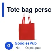 Tote bag personnalisable à soufflet en coton OEKO-TEX® 38x10x42 cm avec logo - Couleurs - Miniature 7