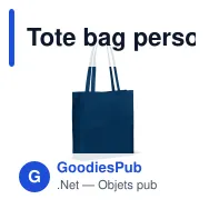 Tote bag personnalisable à soufflet en coton OEKO-TEX® 38x10x42 cm avec logo - Couleurs - Miniature 10