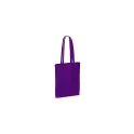 Variante Violet - Tote bag personnalisable en coton OEKO-TEX® 140 g/m² 38x42 cm avec logo - Couleurs