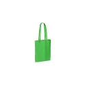 Variante Vert clair - Tote bag personnalisable en coton OEKO-TEX® 140 g/m² 38x42 cm avec logo - Couleurs