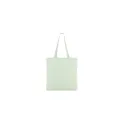 Variante Menthe - Tote bag personnalisable en coton OEKO-TEX® 140 g/m² 38x42 cm avec logo - Couleurs