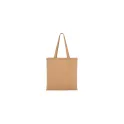 Variante Cognac - Tote bag personnalisable en coton OEKO-TEX® 140 g/m² 38x42 cm avec logo - Couleurs
