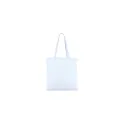 Variante Bleu pastel - Tote bag personnalisable en coton OEKO-TEX® 140 g/m² 38x42 cm avec logo - Couleurs