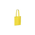 Variante Jaune - Tote bag personnalisable en coton OEKO-TEX® 140 g/m² 38x42 cm avec logo - Couleurs