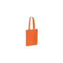 Variante Orange - Tote bag personnalisable en coton OEKO-TEX® 140 g/m² 38x42 cm avec logo - Couleurs