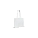 Variante Blanc - Sac shopping personnalisable en coton OEKO-TEX® 40x10x35 cm avec logo - Couleurs