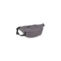 Variante Gris - Sac à bandoulière personnalisable en R-PET 5 L avec logo - 37 x 10 x 16 cm