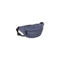 Variante Bleu foncé - Sac à bandoulière personnalisable en R-PET 5 L avec logo - 37 x 10 x 16 cm