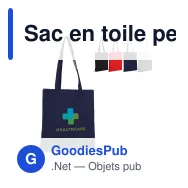 Sac en toile personnalisable coton OEKO-TEX® 280 g/m² 32x13x40 cm avec logo - Couleurs - Miniature 1