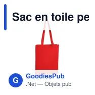 Sac en toile personnalisable coton OEKO-TEX® 280 g/m² 32x13x40 cm avec logo - Couleurs - Miniature 2
