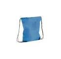 Variante Bleu clair - Sac à cordon personnalisable en R-PET 210T 45 x 34 cm avec logo - Classic