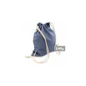 Variante bleu - Sac à cordon personnalisable B'RIGHT avec logo | Jose