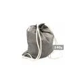 Variante gris - Sac à cordon personnalisable B'RIGHT avec logo | Jose