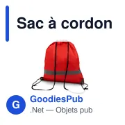 Sac à cordon personnalisable avec logo - Clay - Miniature 8