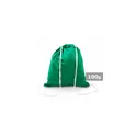 Variante vert - Sac à cordon personnalisable en coton avec logo - Gerald