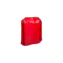 Variante rouge - Sac à cordon personnalisable Flynn avec logo pour vos événements