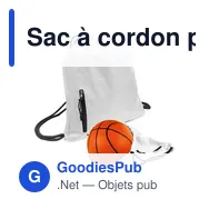 Sac à cordon personnalisable avec logo - Salim - Miniature 11