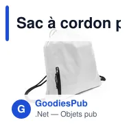 Sac à cordon personnalisable avec logo - Salim - Miniature 12