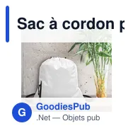 Sac à cordon personnalisable avec logo - Salim - Miniature 10