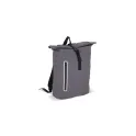 Variante Gris - Sac à dos à enroulement personnalisable R-PET 600D enduit PU 20 L avec logo