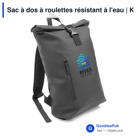 Sac à dos à roulettes résistant à l'eau | Koda