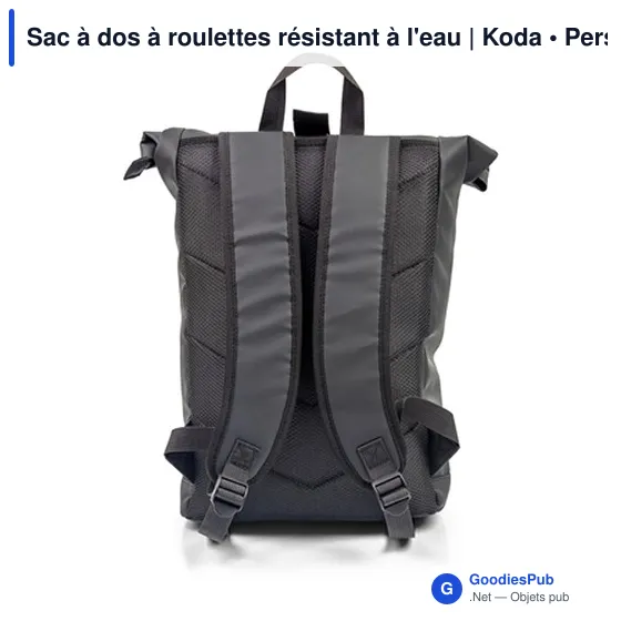 Sac à dos à roulettes résistant à l'eau | Koda - Image 6