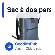 Sac à dos personnalisable 20 L résistant aux éclaboussures IPX4 avec logo - Adventure - Miniature 5