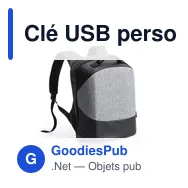 Clé USB personnalisable avec logo pour entreprises - Miniature 2
