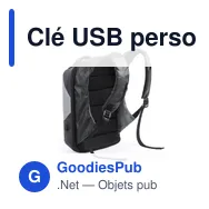 Clé USB personnalisable avec logo pour entreprises - Miniature 3