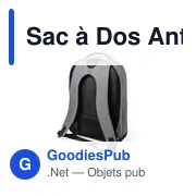 Sac à Dos Antivol Bulman - Miniature 2