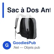Sac à Dos Antivol Bulman - Miniature 4