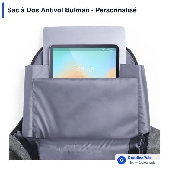 Sac à Dos Antivol Bulman - Image 6