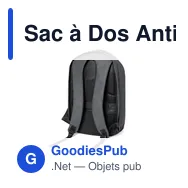 Sac à Dos Antivol Frissa - Miniature 3