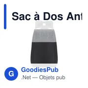Sac à Dos Antivol Ranley - Miniature 2