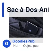 Sac à Dos Antivol Ranley - Miniature 3