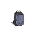 Variante Bleu foncé - Sac à dos cordon de serrage personnalisable en R-PET 25 L avec logo