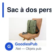 Sac à dos personnalisable en polyester rPET avec logo - Modèle Lyric - Miniature 10