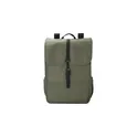 Variante vert - Sac à dos personnalisable en polyester rPET avec logo - Modèle Lyric